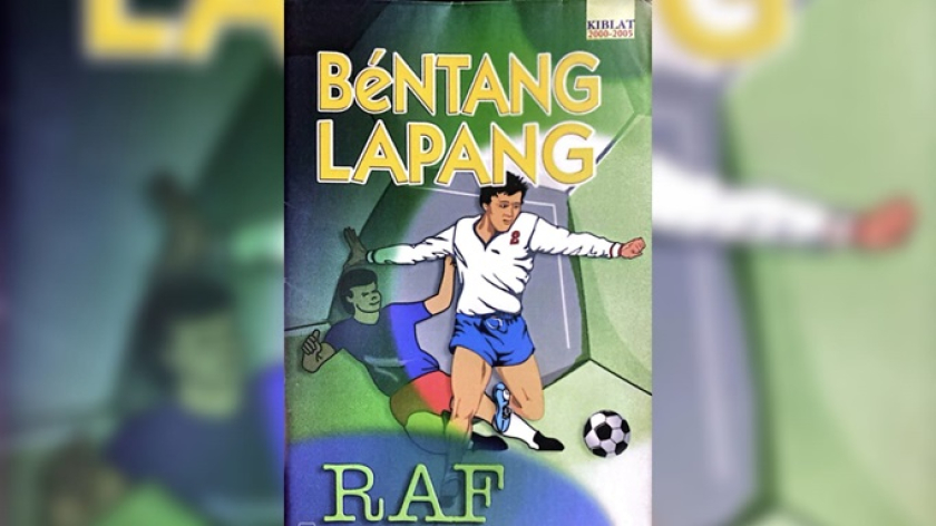 Sampul buku Béntang Lapang (Bintang Lapangan) karya RAF. (Foto: Hawe Setiawan)