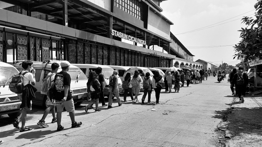 Merawat sejarah kampung melalui acara Ngariung di Cicalengka, di Desa Tenjolaya, Kecamatan Cicalengka, Kabupaten Bandung, Sabtu, 31 Mei 2025. (Foto: Awla Rajul/BandungBergerak)