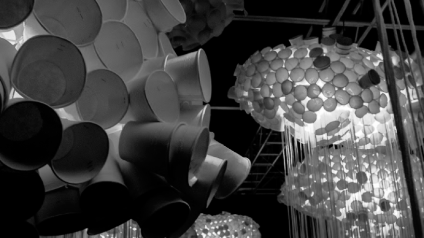 Pameran Bandung Design Biennale (BDB) 2025 yang mengusung tema Archiving Innovation, 3-25 Oktober 2025, di Nerd Laboratory, Bandung. (Foto: Retna Gemilang/BandungBergerak)