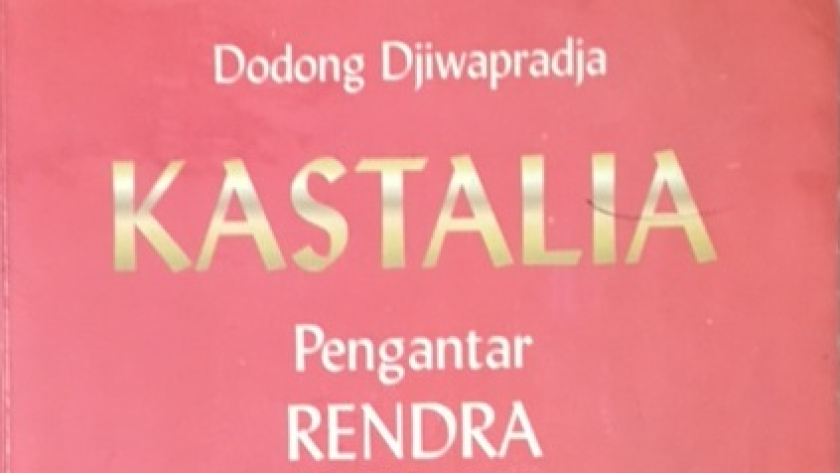 Sampul buku kumpulan sajak Dodong Djiwapradja. (Foto: Anton Solihin)