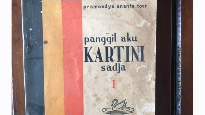 Sampul buku Panggill Aku Kartini Sadja karya Pramoedya Ananta Toer. (Foto: Anton Solihin)