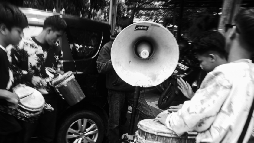 Terus bersuara, merayakan kebebasan. (Foto: Virliya Putricantika/BandungBergerak)