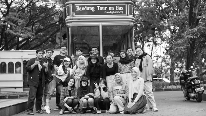 Kegiatan komunitas Jaringan Antarumat Beragama (Jakatarub), Bandung. (Foto: Sifa Aini Alfiyya/BandungBergerak)