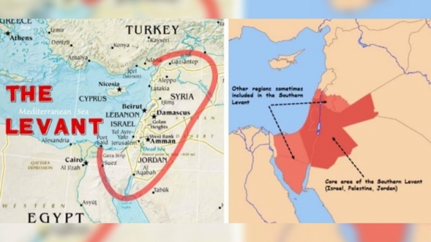 Wilayah Levant & Levant bagian selatan. (Foto: Dokumentasi Johan Arif)