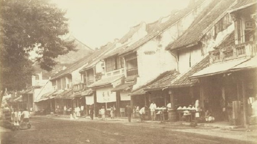 Kawasan pecinan di Batavia sebelum tahun 1872. (Koleksi KITLV 4061, Sumber: digitalcollections.universiteitleiden.nl)