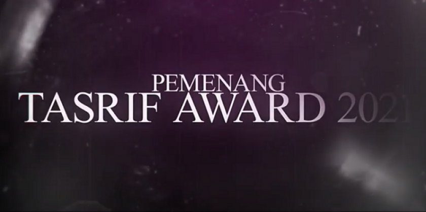 Pengumuman Tasrif Award pada Malam Resepsi Virtual HUT ke-27 Aliansi Jurnalis Independen (AJI), Sabtu (7/8/2021). (Tangkapan Layar Youtube AJI)