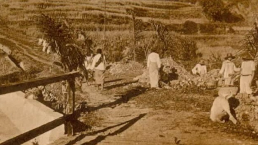 Kawasan Cisarua Lembang tahun 1920-an. (Foto Sumber: KITLV) 