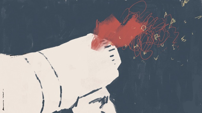 Demonstrasi adalah salah satu cara untuk menyampaikan pendapat di muka umum yang dilndungi oleh undang-undang. (Ilustrasi: Bawana Helga Firmansyah/BandungBergerak)