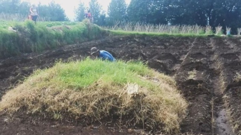 Makam Belanda di kebun percobaan di Cibogo, Lembang. (Foto: Malia Nur Alifa)