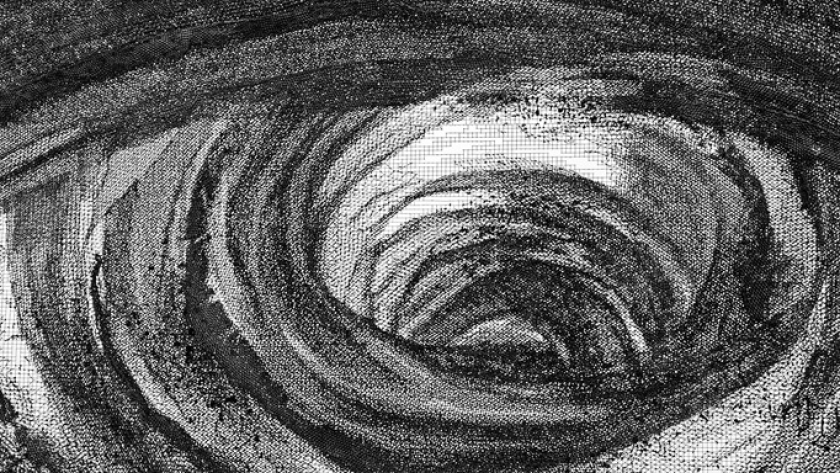 Detail material jaring dan kawat baja. (Foto: Virliya Putricantika/BandungBergerak) 