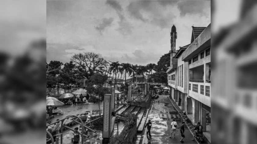 Alun-alun Cicalengka. (Foto: Andrian Maldini Yudha)