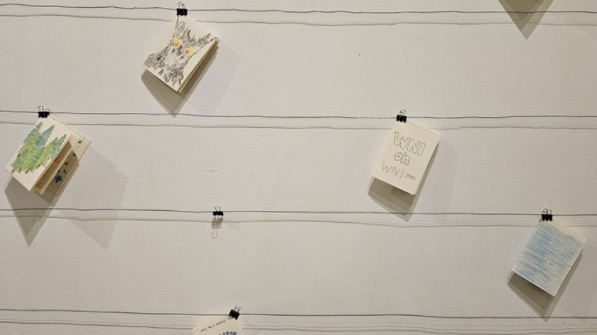 Mini zine di YKART 21026. (Foto: Virliya Putricantika/BandungBergerak)