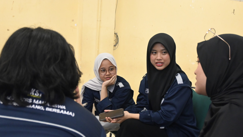 Pers mahasiswa menghadapi tekanan dari dalam dan luar kampus. (Foto: Fitri Amanda/BandungBergerak)