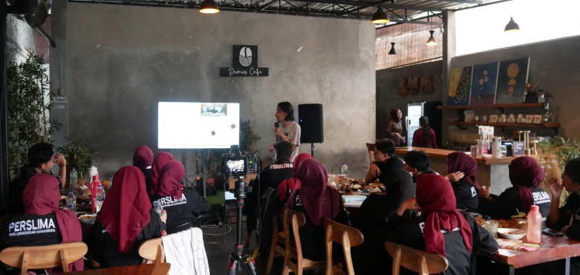 Mengembangkan kapastias redaksi, menguatkan jejaring advokasi. (Foto: Fitri Amanda/BandungBergerak)