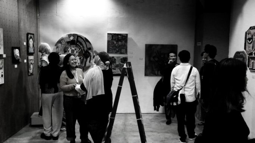 Pesta Titik Temu dan diskusi publik di Bandung Creative Hub, Jumat-Sabtu, 22&ndash;23 Mei 2026. (Foto: Insan Radhiyan/BandungBergerak)