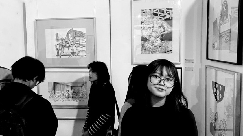 Pameran Liminal Space di Communal Space, Jalan Badak Singa No. 6, Kota Bandung, 5&ndash;11 Juni 2026. (Foto: Yopi Muharam/BandungBergerak)