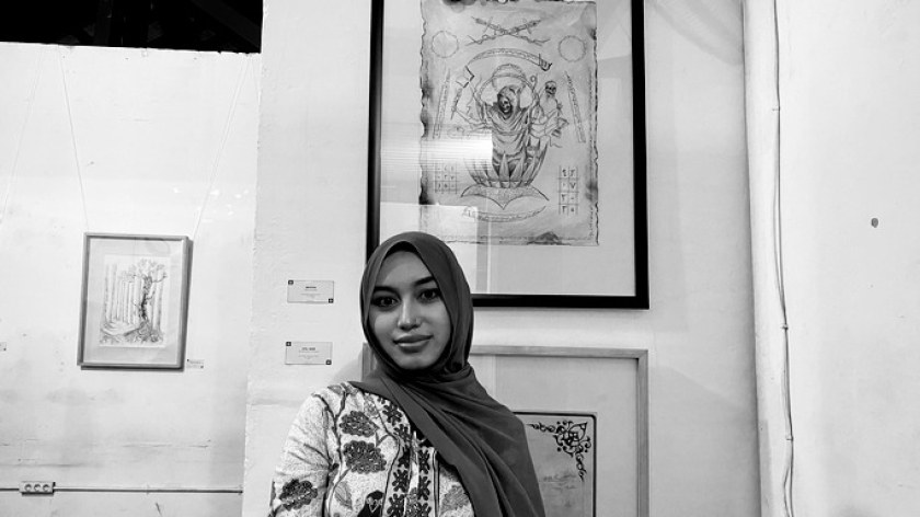 Pameran Liminal Space di Communal Space, Jalan Badak Singa No. 6, Kota Bandung, 5&ndash;11 Juni 2026. (Foto: Yopi Muharam/BandungBergerak)