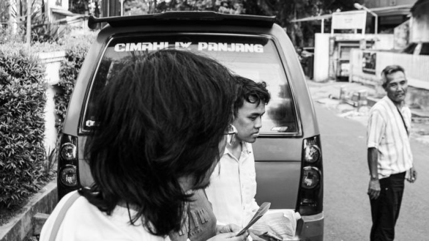 Acara Ngobras di Jok Angkot, Sabtu, 20 Juni 2026. (Foto: Insan Radhiyan/BandungBergerak)