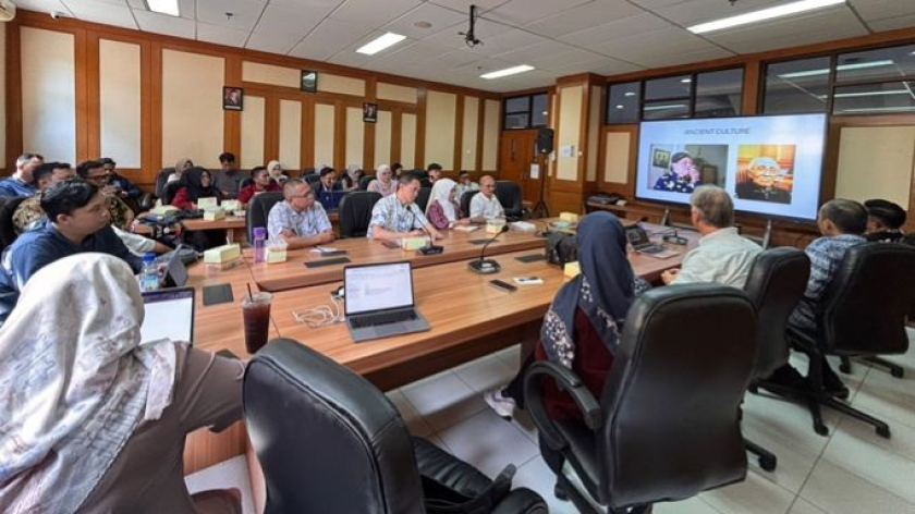 Acara Visiting Practioner di Podi Pendidikan Sejarah Sarjana Magister dan Doktor Universitas Pendidikan Indonesia menghadirkan  Michell G. Maas di Universitas Pendidikan Indonesia, tanggal 2 Juni 2026. (Foto: Dokumentasi Penyelenggara Acara)  