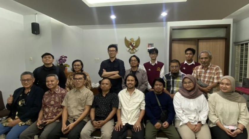 Diskusi Suara dari Bawah Mendefinisikan Ulang Transisi Energi Berkeadilan di Ruang Rapat FISIP 3201, Universitas Katolik Parahyangan (Unpar) Bandung, Jumat, 14 Agustus 2026. (Foto: Muhammad Jadid/BandungBergerak)