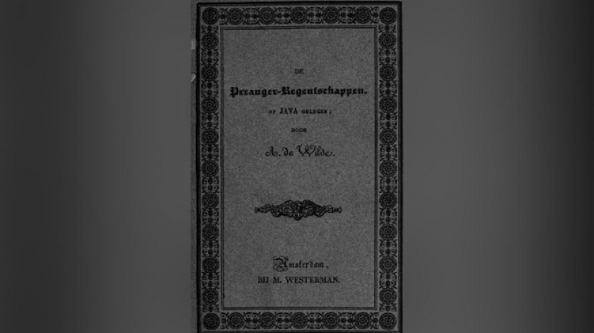 Salah satu karya De Wilde, De Preanger regentschappen op Java gelegen (1830). (Sumber: Google Books)