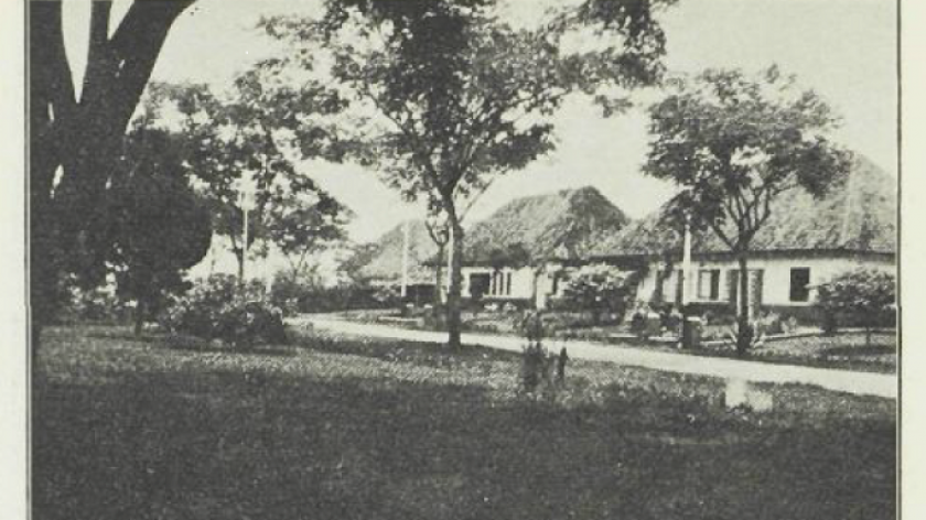 Rumah-rumah kecil di sekitar kompleks Plan V. (Sumber: Prospectus voor de Uitgifte van Gronden (1931))