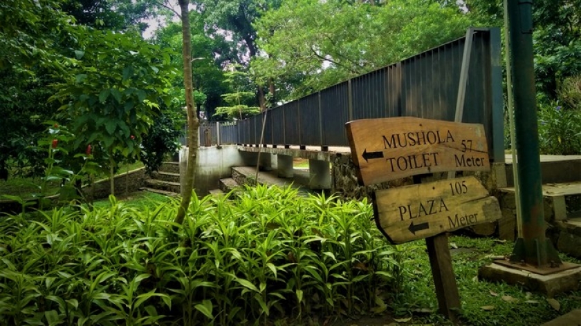 Taman Lansia, Jalan Diponegoro, Kota Bandung, Sabtu (21/5/2021). (Foto: Bopap)