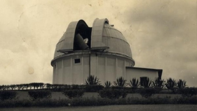 Bosscha Observatory in Lembang around 1935. (KITLV 182274, Source digitalcollections.universiteitleiden.nl)