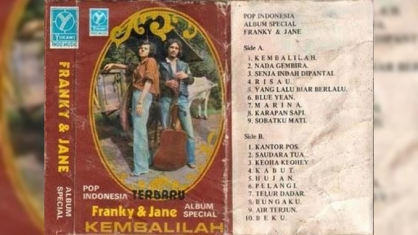 Sampul album Franky & Jane Album Special. (Foto: Blog pribadi Denny Sakrie —-seorang penulis dan pemerhati musik) 