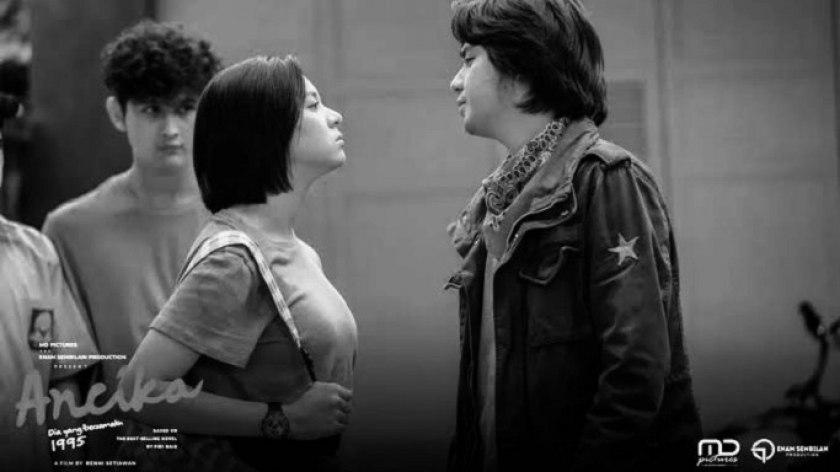 Film Ancika hasil adaptasi dari novel Ancika karya Pidi Baiq. (Tangkapan Layar)